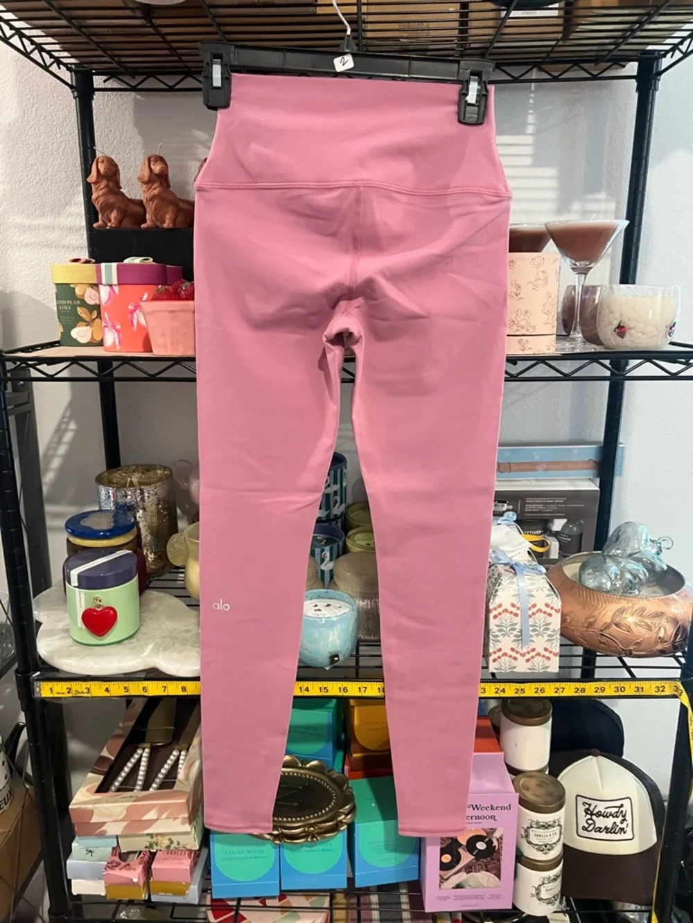 ALO Yoga 718 High-Waist Airbrush Legging, SMALL NWOT